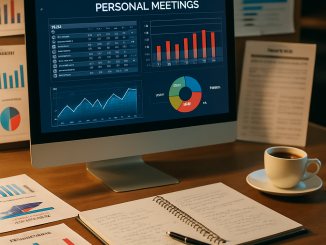 A sports analysts workspace with charts and statistics related to personal meetings in sports.