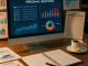 A sports analysts workspace with charts and statistics related to personal meetings in sports.