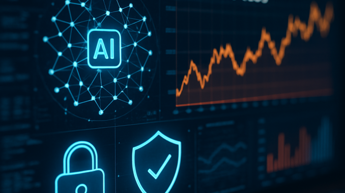 A digital artwork illustrating the integration of advanced algorithms and AI in betting technology,